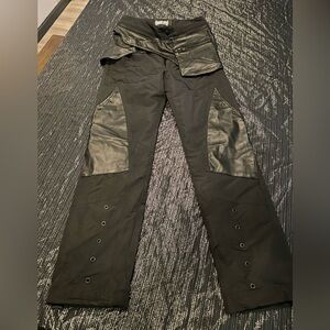 Dolls Kill Darker Wavs Reverb Unisex Windbreaker Cargo Pants